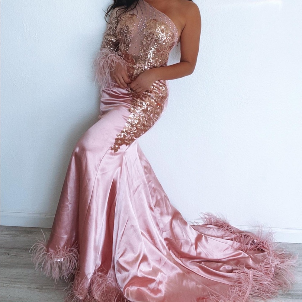 Mauve dress